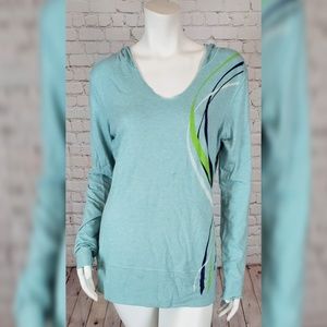 Fila Pullover Hooded Long Sleeve Shirt